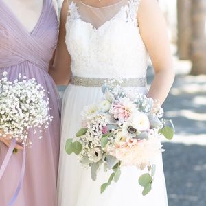 Moyna Rhinestone Wedding Belt